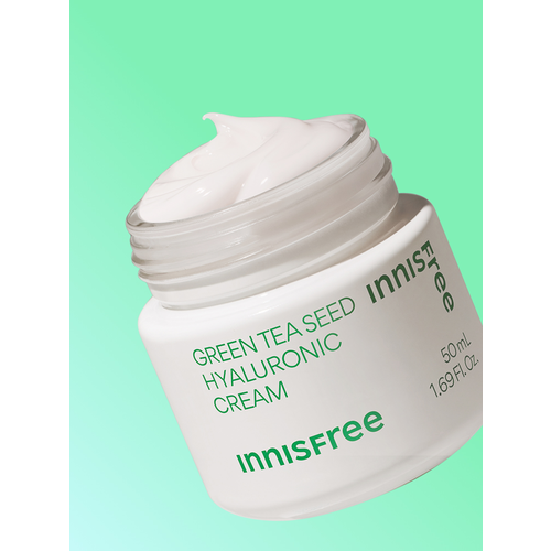 INNISFREE Green Tea Seed Hyaluronic Cream 50mL INNISFREE Green Tea Seed Hyaluronic Cream 50mL