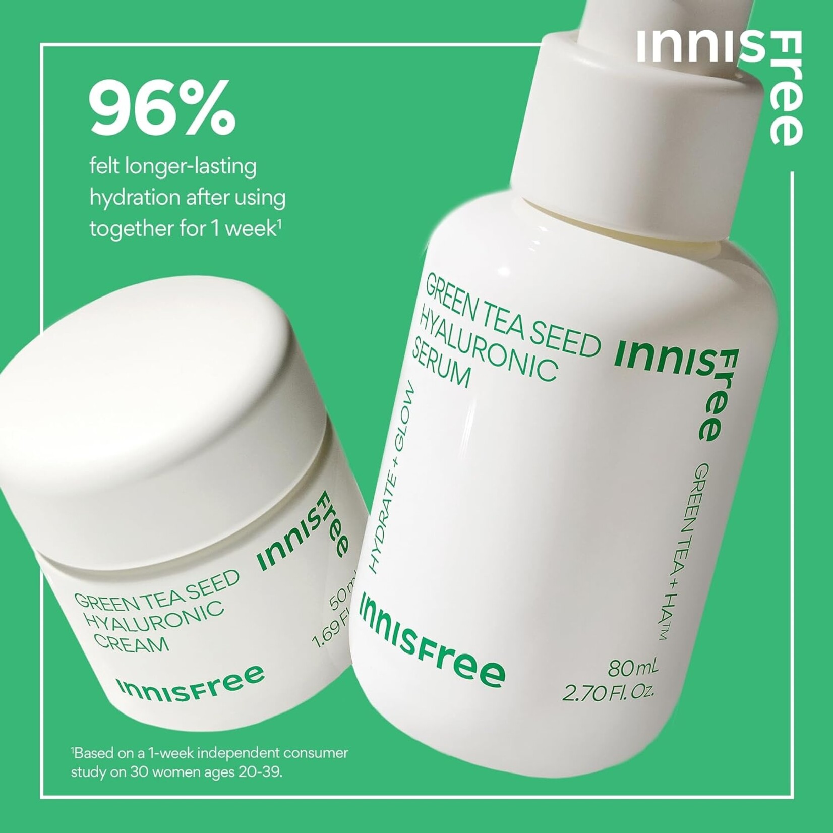 INNISFREE Green Tea Seed Hyaluronic Serum 80mL