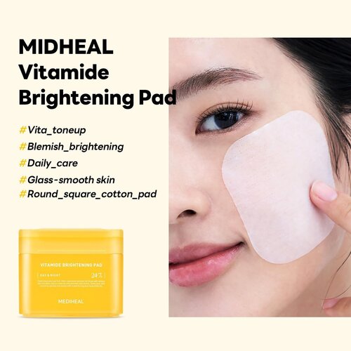 MEDIHEAL Vitamide Brightening Pad 100pcs