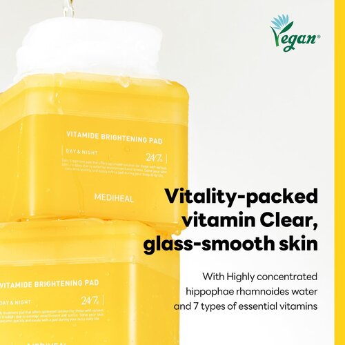 MEDIHEAL Vitamide Brightening Pad 100pcs