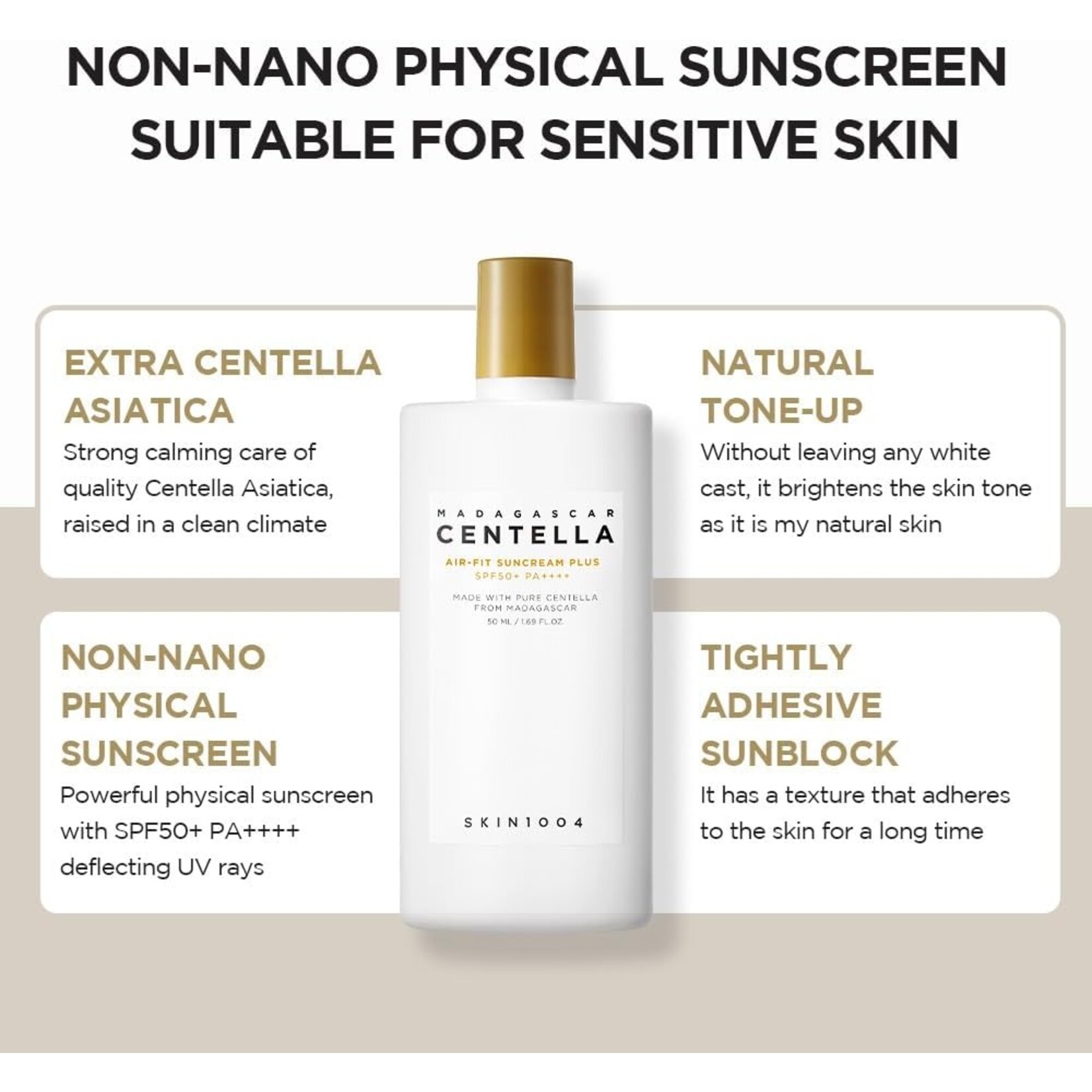 SKIN1004 Air-Fit Suncream Plus 50mL