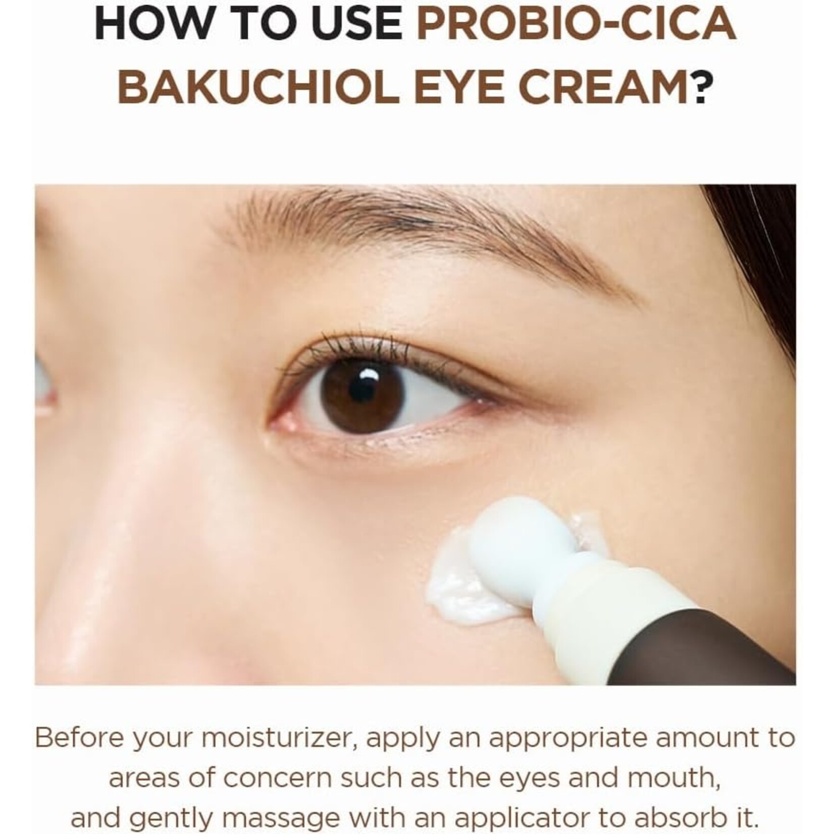 SKIN1004 Madagascar Centella Probio-Cica Bakuchiol Eye Cream 20mL