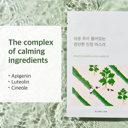 Round Lab Mugwort Calming Mask 25mL*10p Round Lab Mugwort Calming Mask 25mL*10p