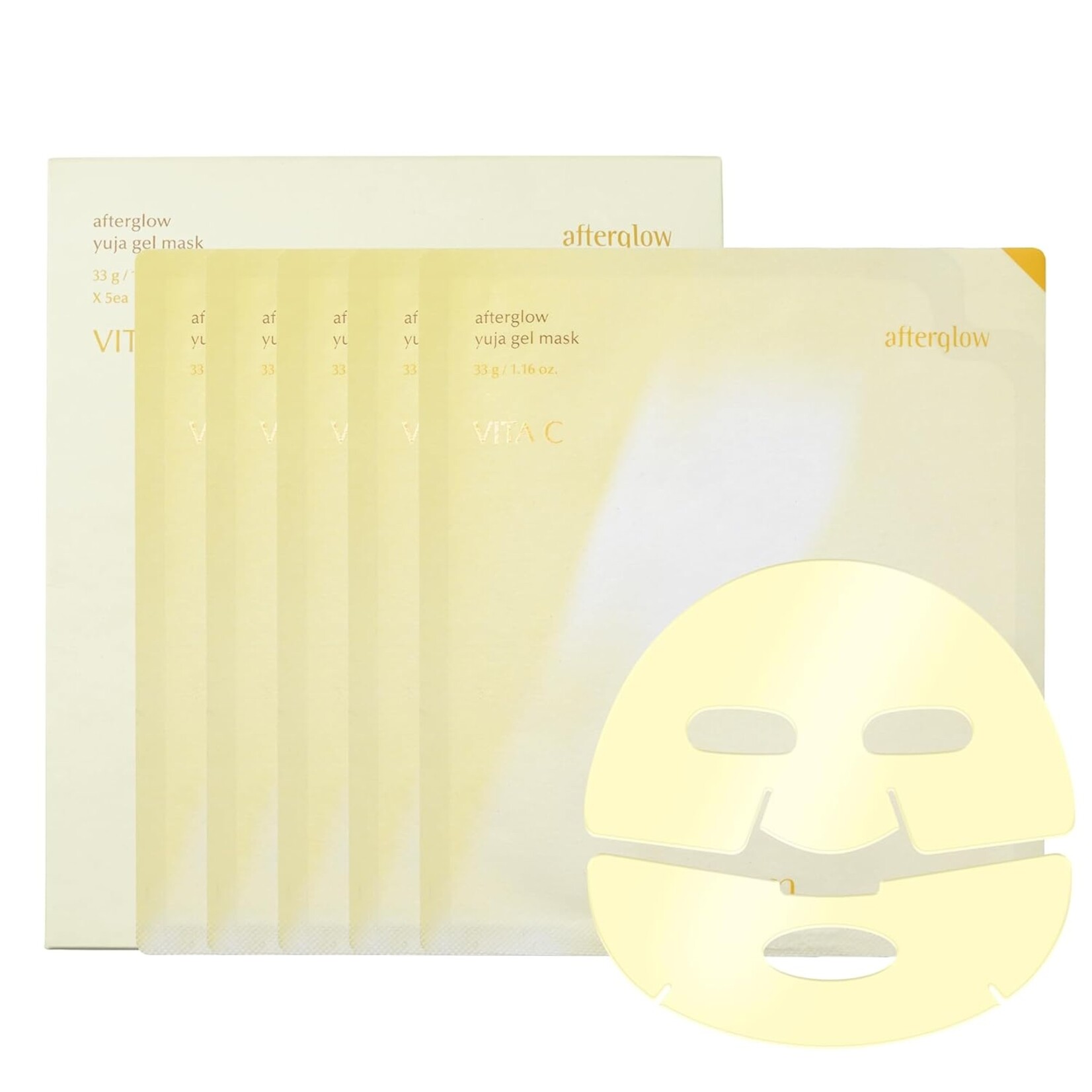 LUVUM Afterglow Yuja Gel Mask 5pcs