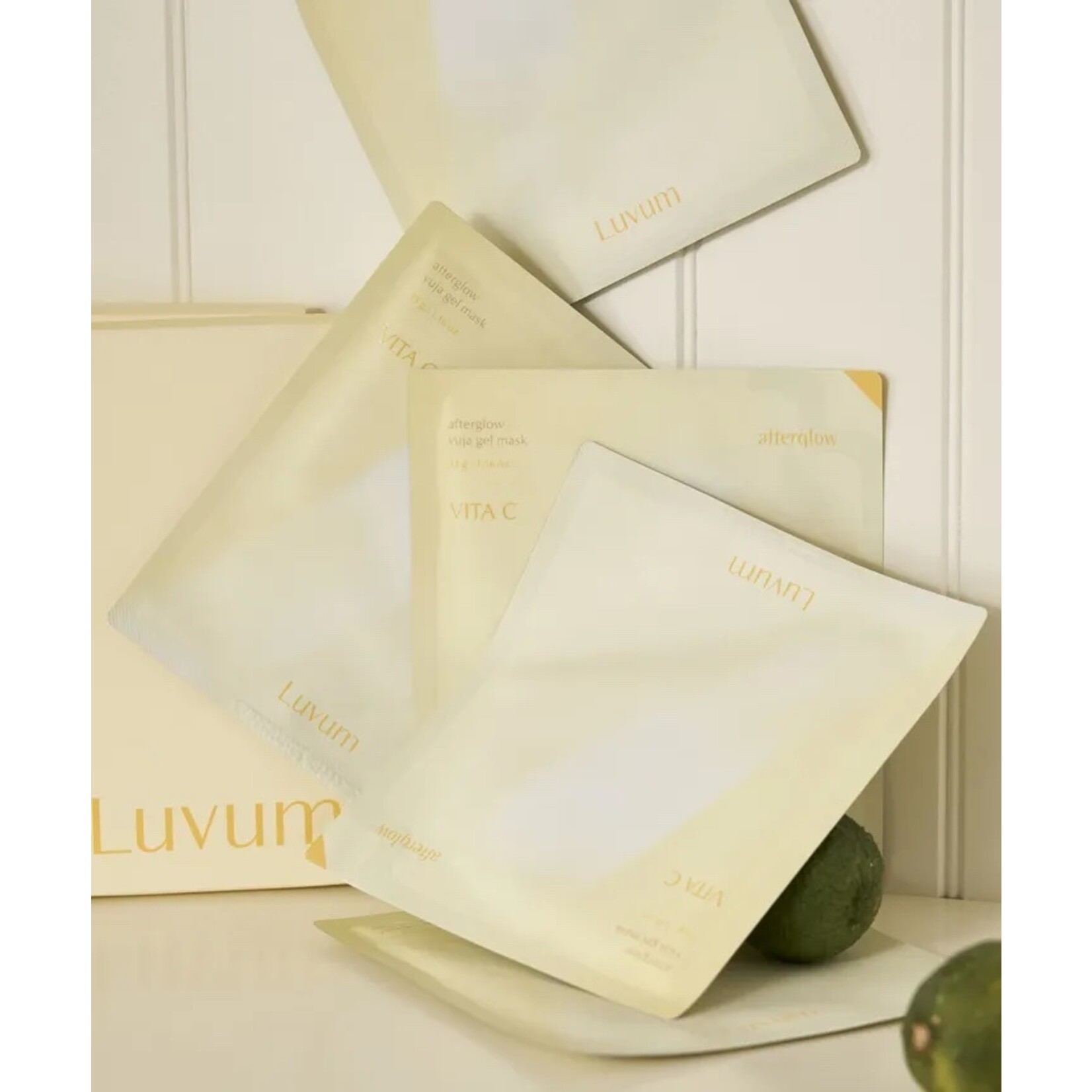 LUVUM Afterglow Yuja Gel Mask 5pcs