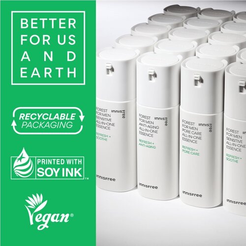 INNISFREE Forest for Men Pore Care All-In-One Essence 100mL INNISFREE Forest for Men Pore Care All-In-One Essence 100mL