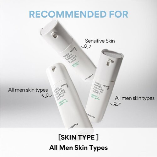 INNISFREE Forest for Men Pore Care All-In-One Essence 100mL INNISFREE Forest for Men Pore Care All-In-One Essence 100mL
