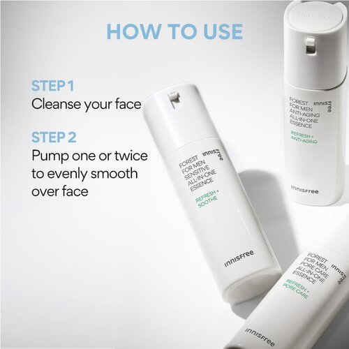 INNISFREE Forest for Men Pore Care All-In-One Essence 100mL INNISFREE Forest for Men Pore Care All-In-One Essence 100mL