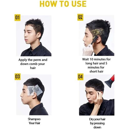 DASHU For Men Ultra Bond Gel Down Perm 100mL DASHU For Men Ultra Bond Gel Down Perm 100mL