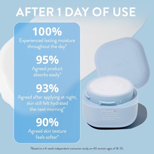 LANEIGE Water Bank Blue Hyaluronic Cream 50mL - For Normal to Dry Skin LANEIGE Water Bank Blue Hyaluronic Cream 50mL - For Normal to Dry Skin