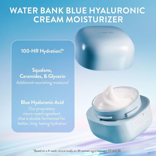 LANEIGE Water Bank Blue Hyaluronic Cream 50mL - For Normal to Dry Skin LANEIGE Water Bank Blue Hyaluronic Cream 50mL - For Normal to Dry Skin