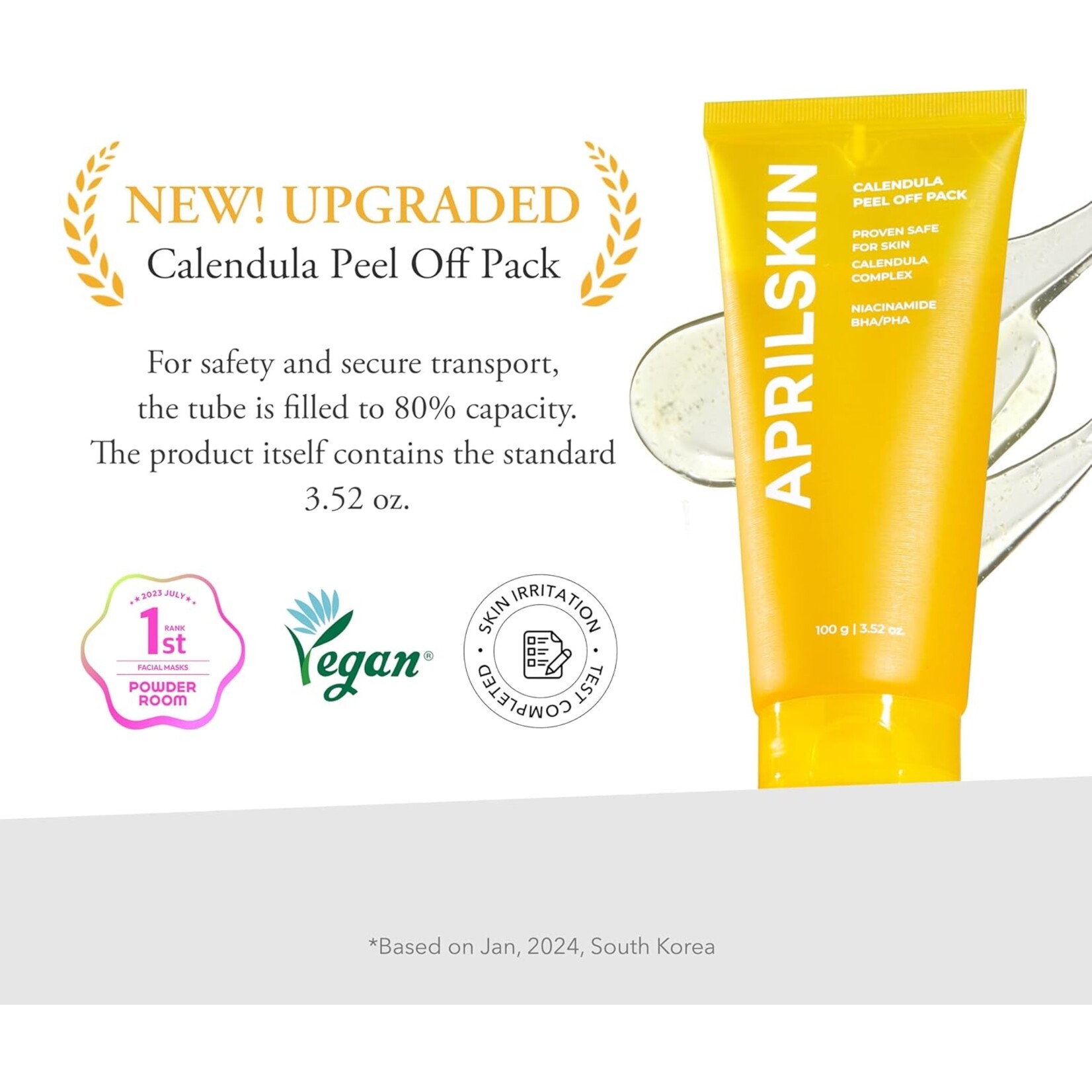 APRILSKIN Real Calendula Peel Off Pack 100g
