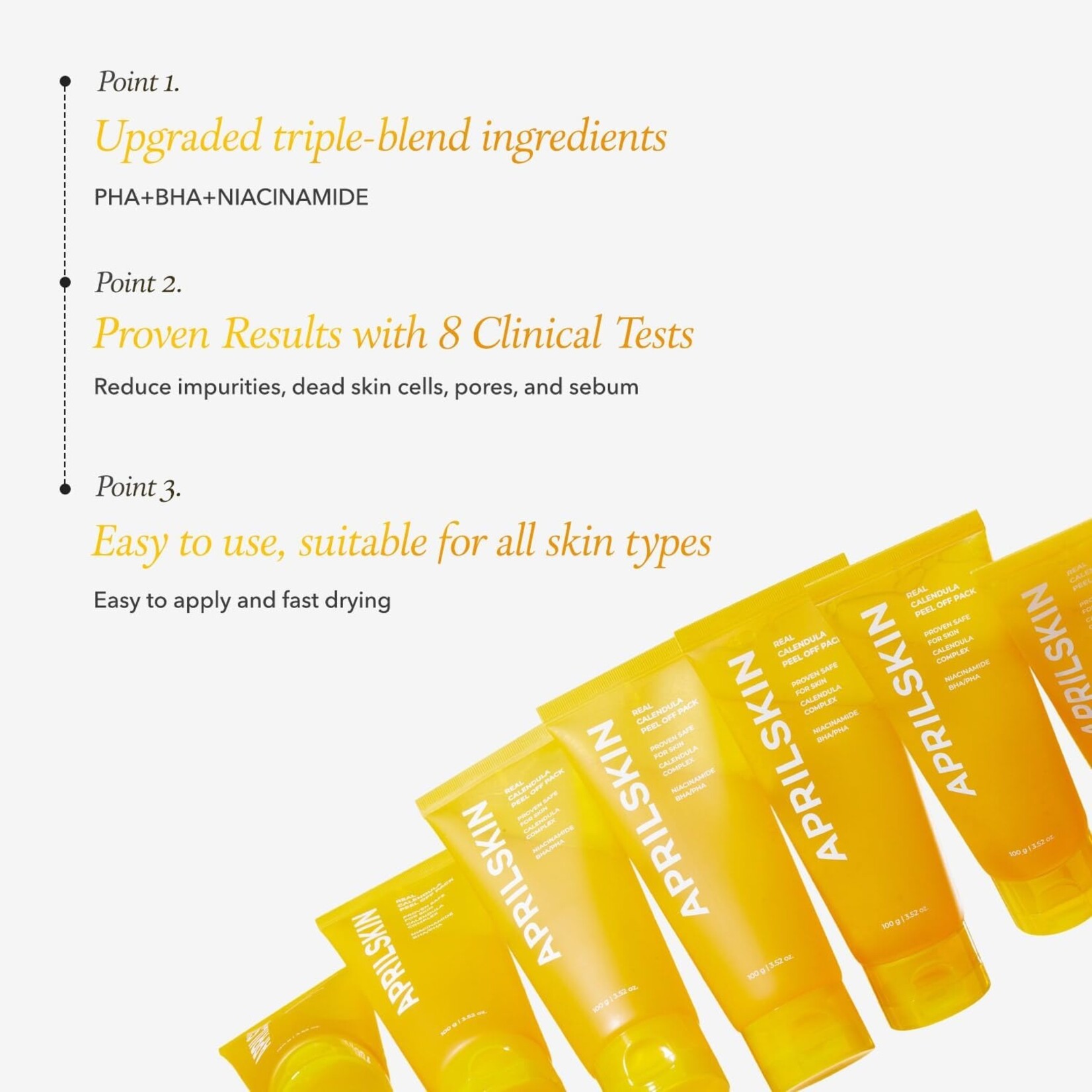 APRILSKIN Real Calendula Peel Off Pack 100g