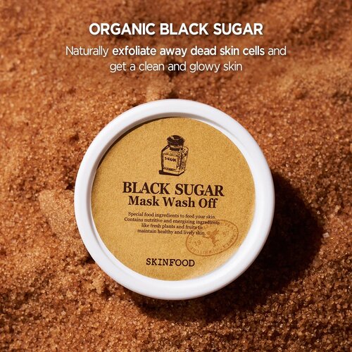 SKINFOOD Black Sugar Mask Wash Off 120g