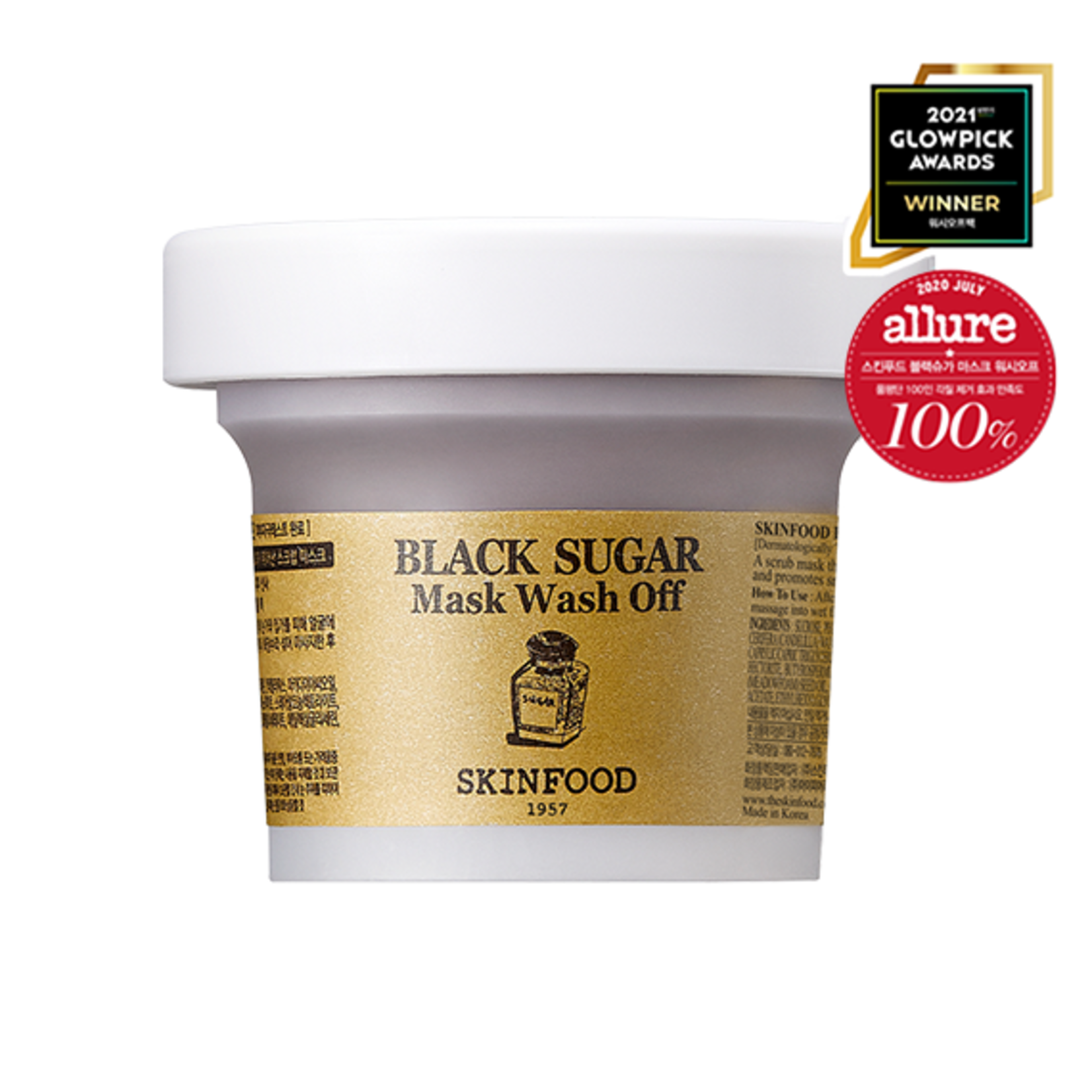 SKINFOOD Black Sugar Mask Wash Off 120g
