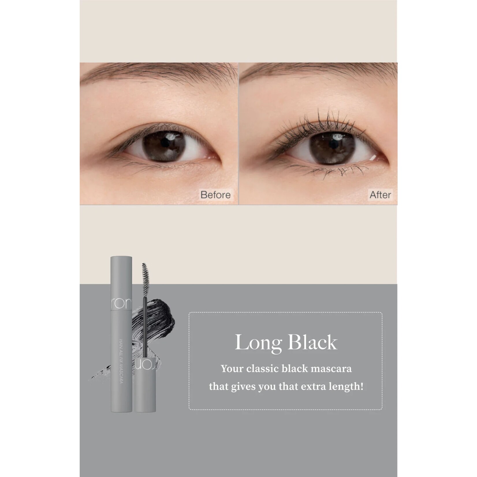 rom&nd Han All Fix Mascara 7g