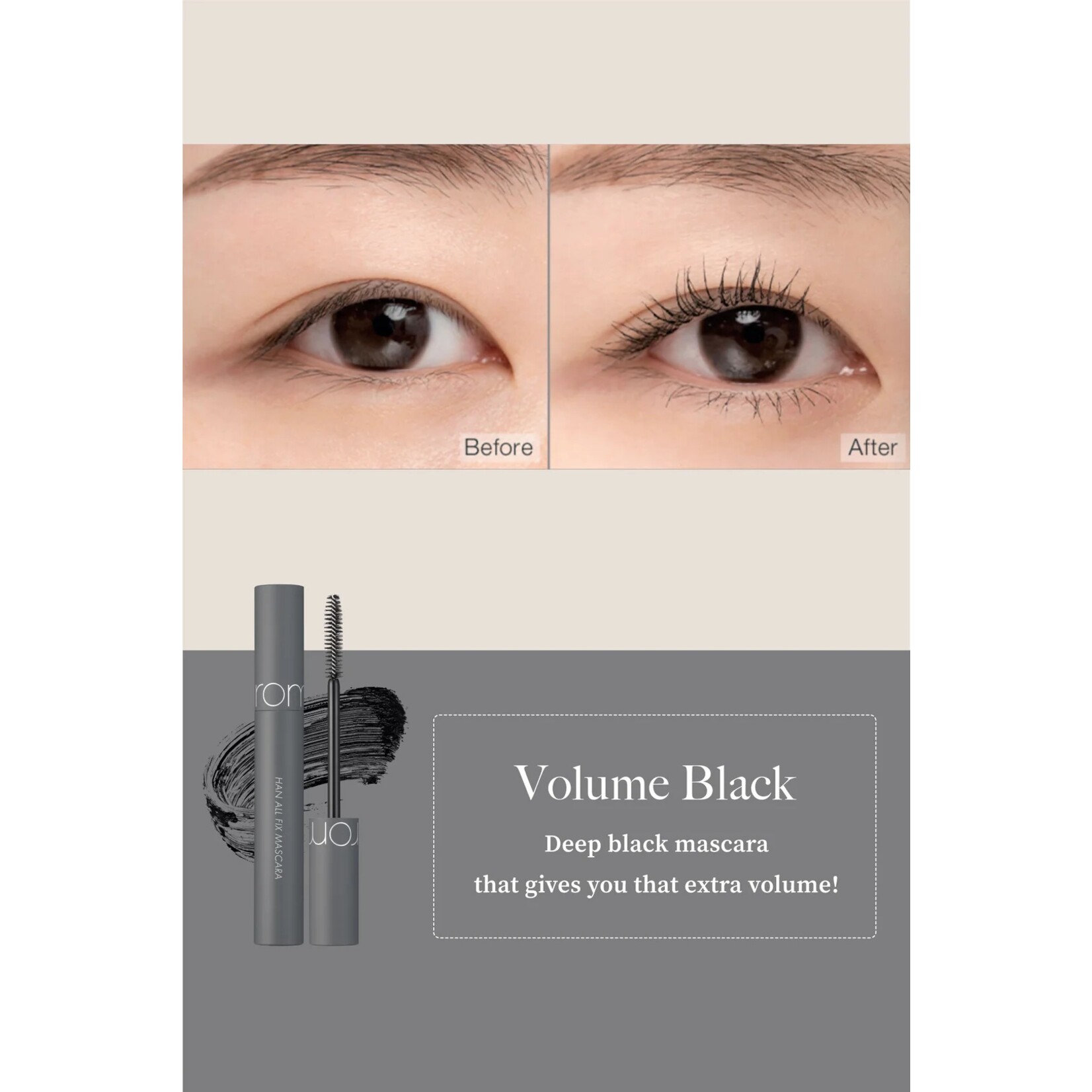 rom&nd Han All Fix Mascara 7g