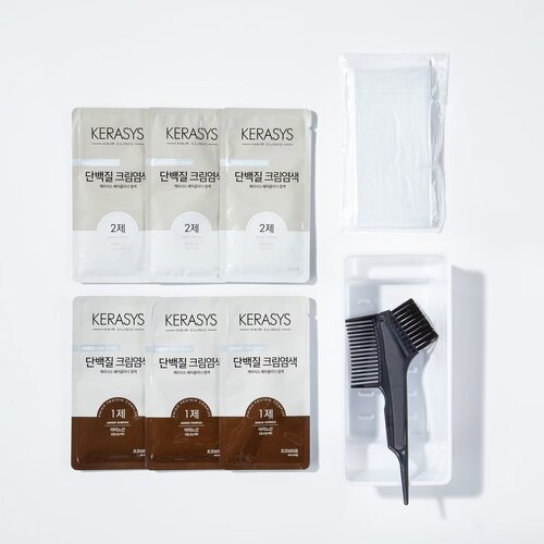 KERASYS Color Lab Amino ACID & Protein Hair Color Cream 120g