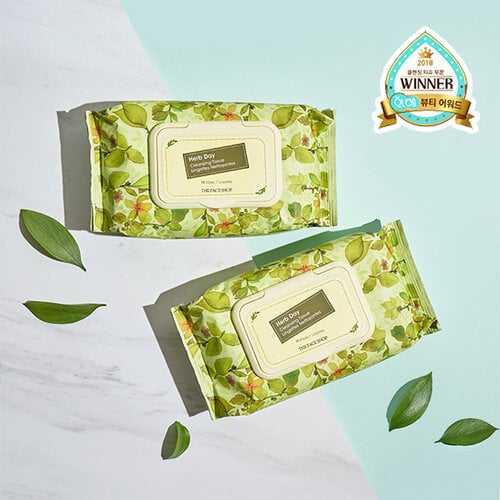THE FACE SHOP Herb Day Cleansing Tissue 70 Sheets THE FACE SHOP Herb Day Cleansing Tissue 70 Sheets