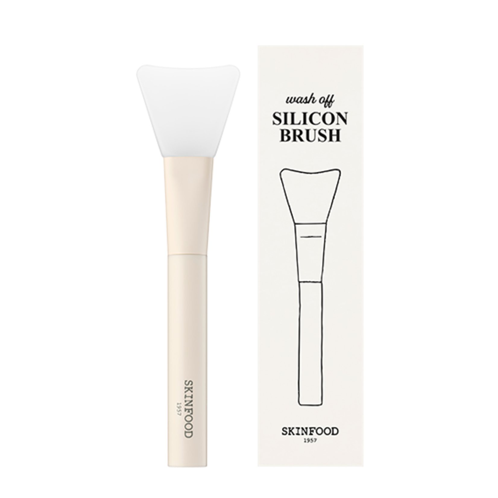 SKINFOOD Wash Off Silicon Brush