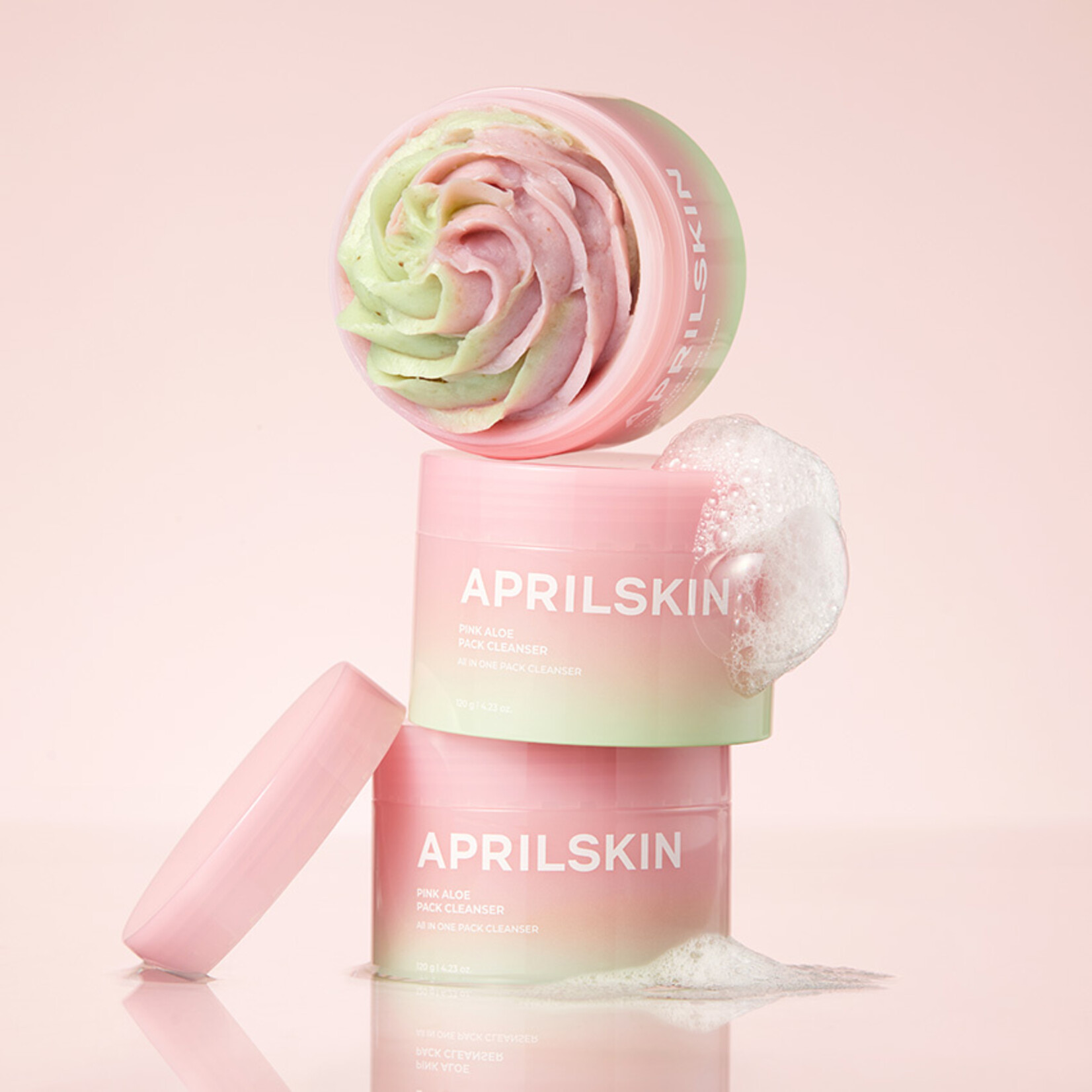 APRILSKIN Pink Aloe Pack Cleanser 120g