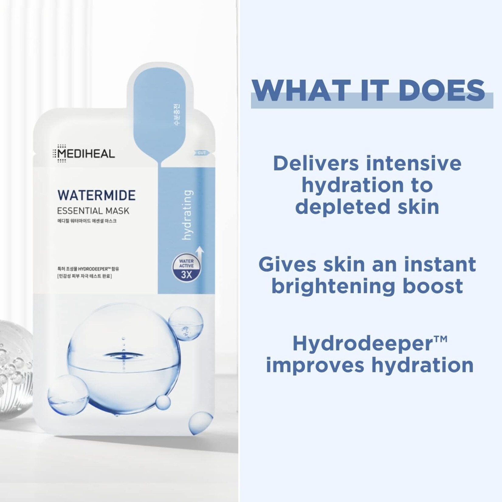 MEDIHEAL Watermide Essential Mask 24g*1p