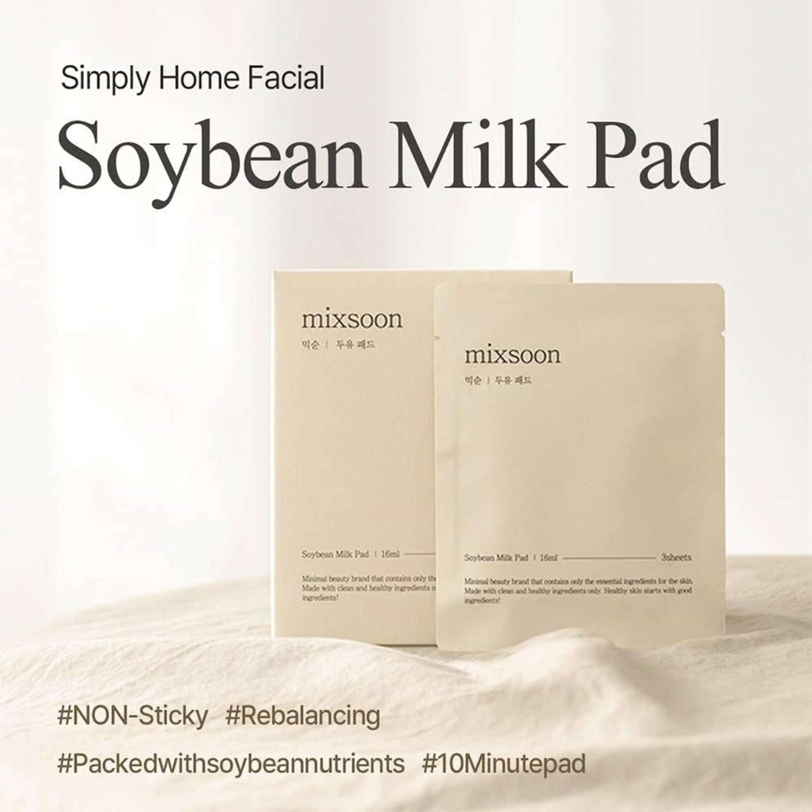 Mixsoon Soybean Milk Pad 16mL 10pcs