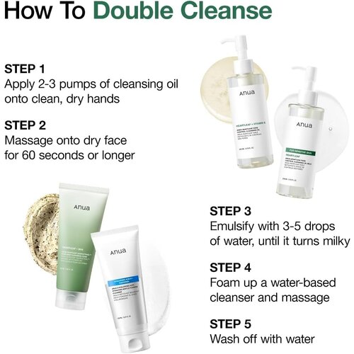 ANUA Heartleaf Pore Control Cleansing Oil 200mL