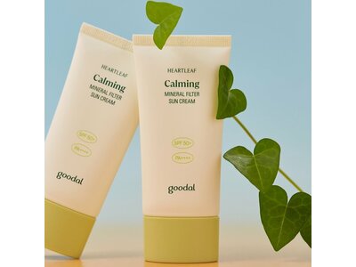 GOODAL Heartleaf Calming Mineral Filter Sun Cream 50mL