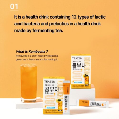 Teazen Kombucha 5g*10T Teazen Kombucha 5g*10T