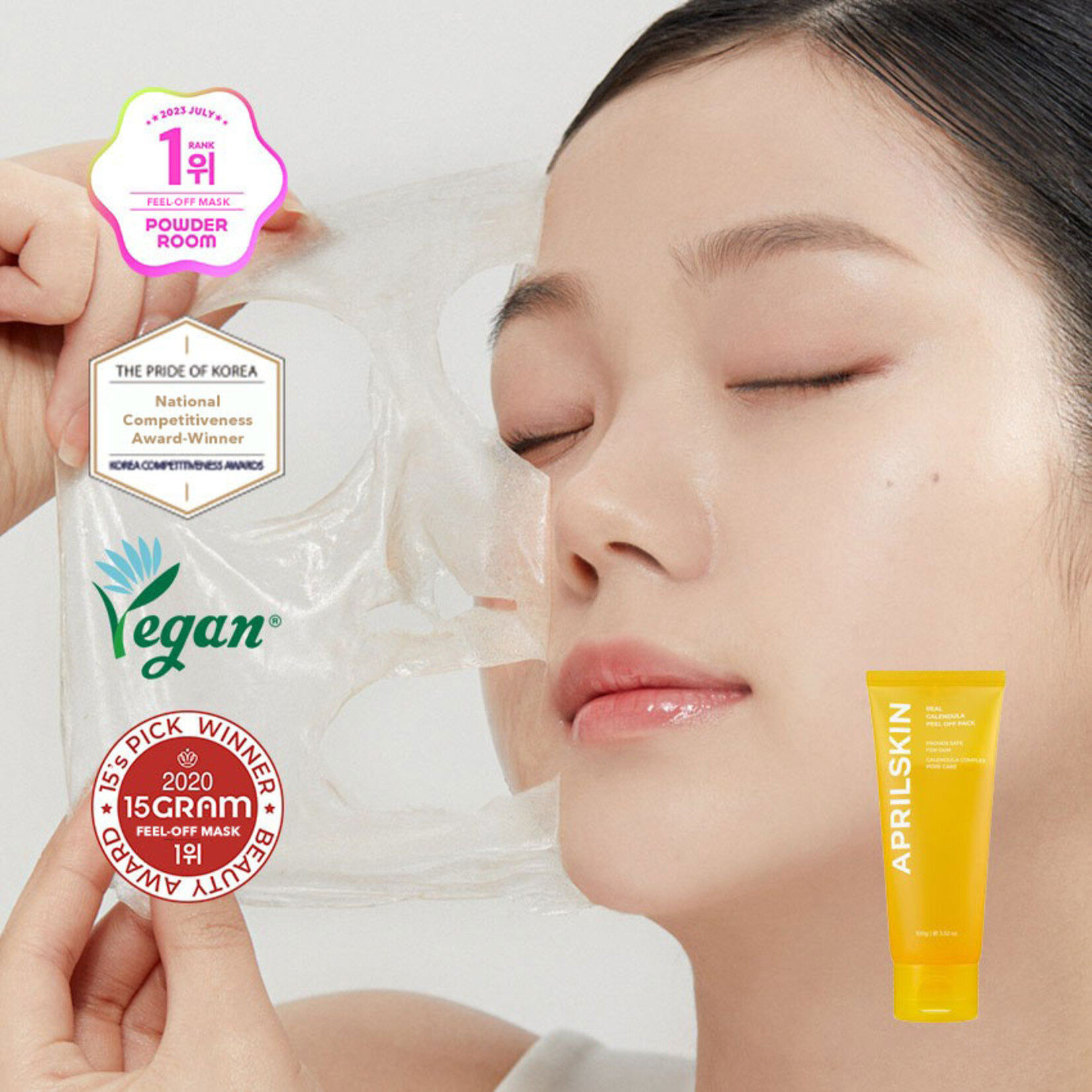 APRILSKIN Real Calendula Peel Off Pack 100g
