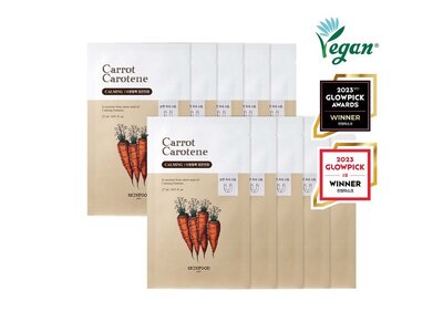 SKINFOOD Carrot Carotene Mask 30mL*10pcs SKINFOOD Carrot Carotene Mask 30mL*10pcs