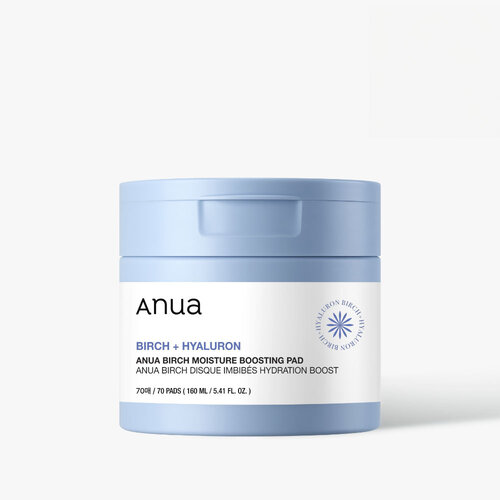 ANUA Birch 70 Moisture Boosting Pad 160mL / 70pads ★ ANUA Birch 70 Moisture Boosting Pad 160mL / 70pads ★