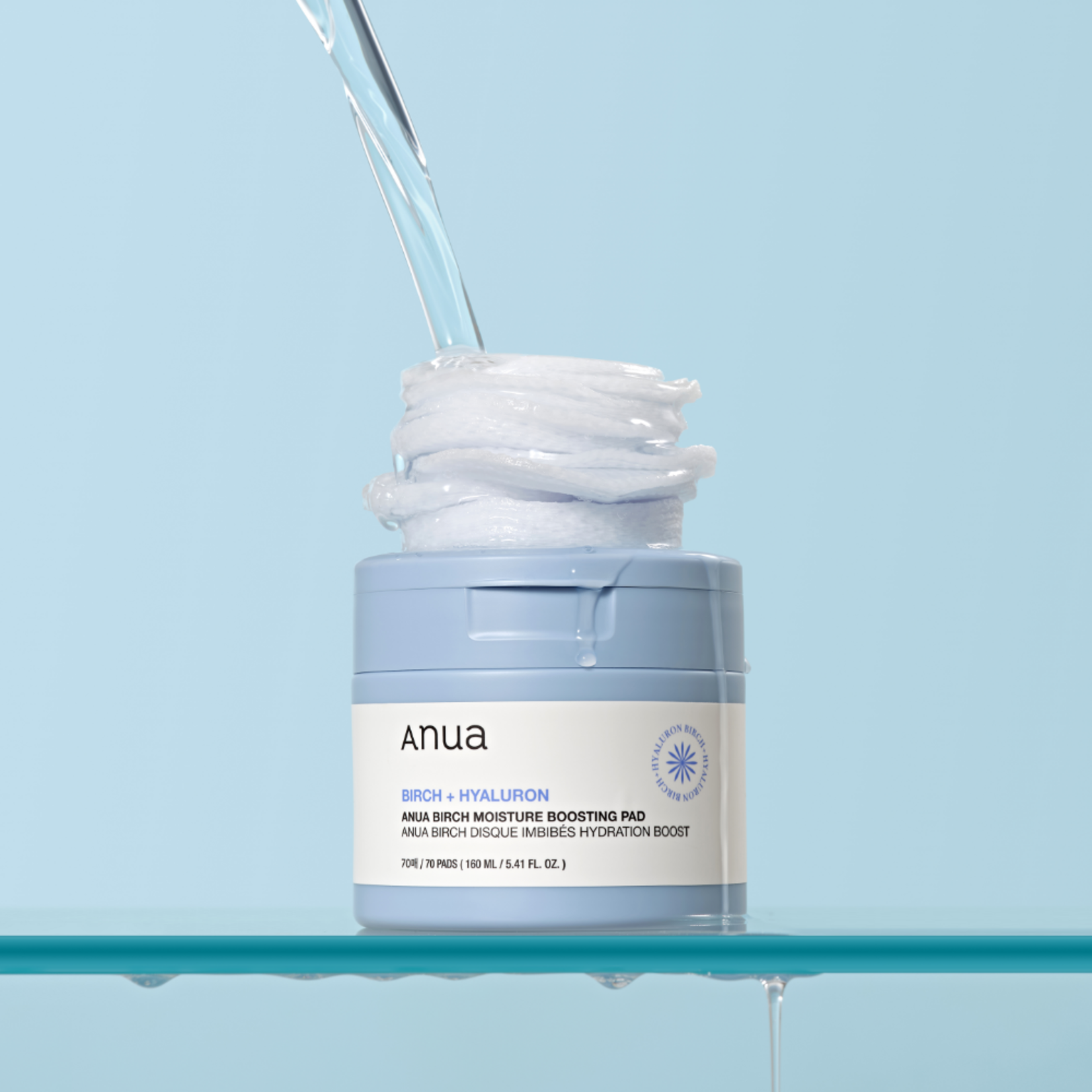 ANUA Birch 70 Moisture Boosting Pad 160mL / 70pads ★