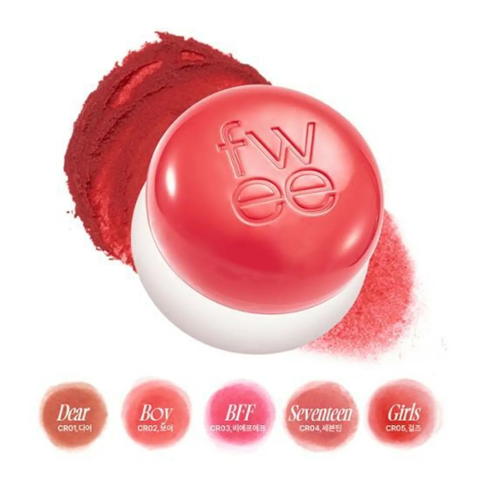 FWEE Lip & Cheek Blurry Pudding Pot 5g