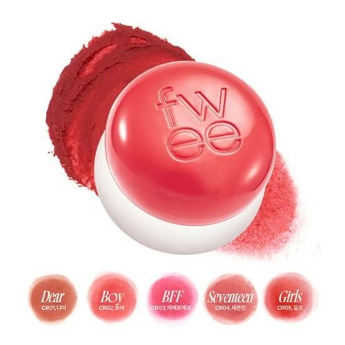 FWEE Lip & Cheek Blurry Pudding Pot 5g FWEE Lip & Cheek Blurry Pudding Pot 5g