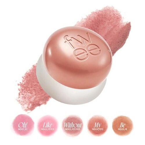FWEE Lip & Cheek Blurry Pudding Pot 5g FWEE Lip & Cheek Blurry Pudding Pot 5g