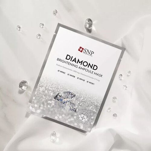 SNP Diamond Brightening Ampoule Mask 1p