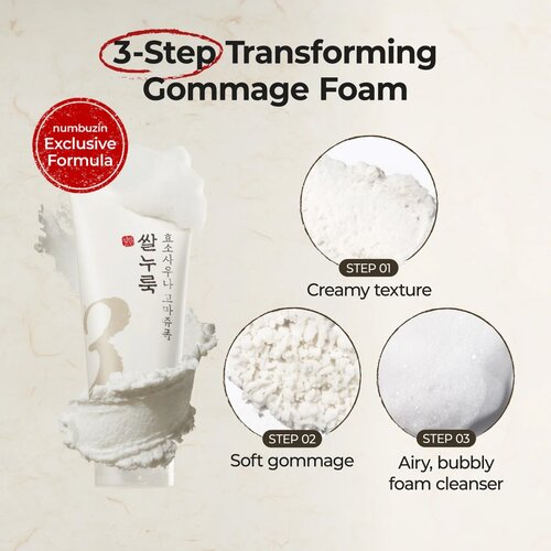 numbuz:n No.03 Rice Enzyme Skin Softening Cleansing Foam 154g numbuz:n No.03 Rice Enzyme Skin Softening Cleansing Foam 154g