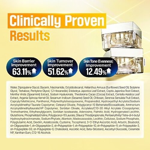 numbuz:n No.05+ Vitamin Glutathione Dark Spot Laser Cream 50mL