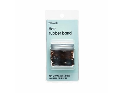 FILLIMILLI Hair Rubber Band (Black/Brown) 140p