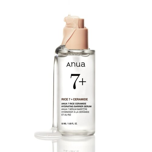 ANUA Rice 7 Ceramide Hydrating Barrier Serum 50mL
