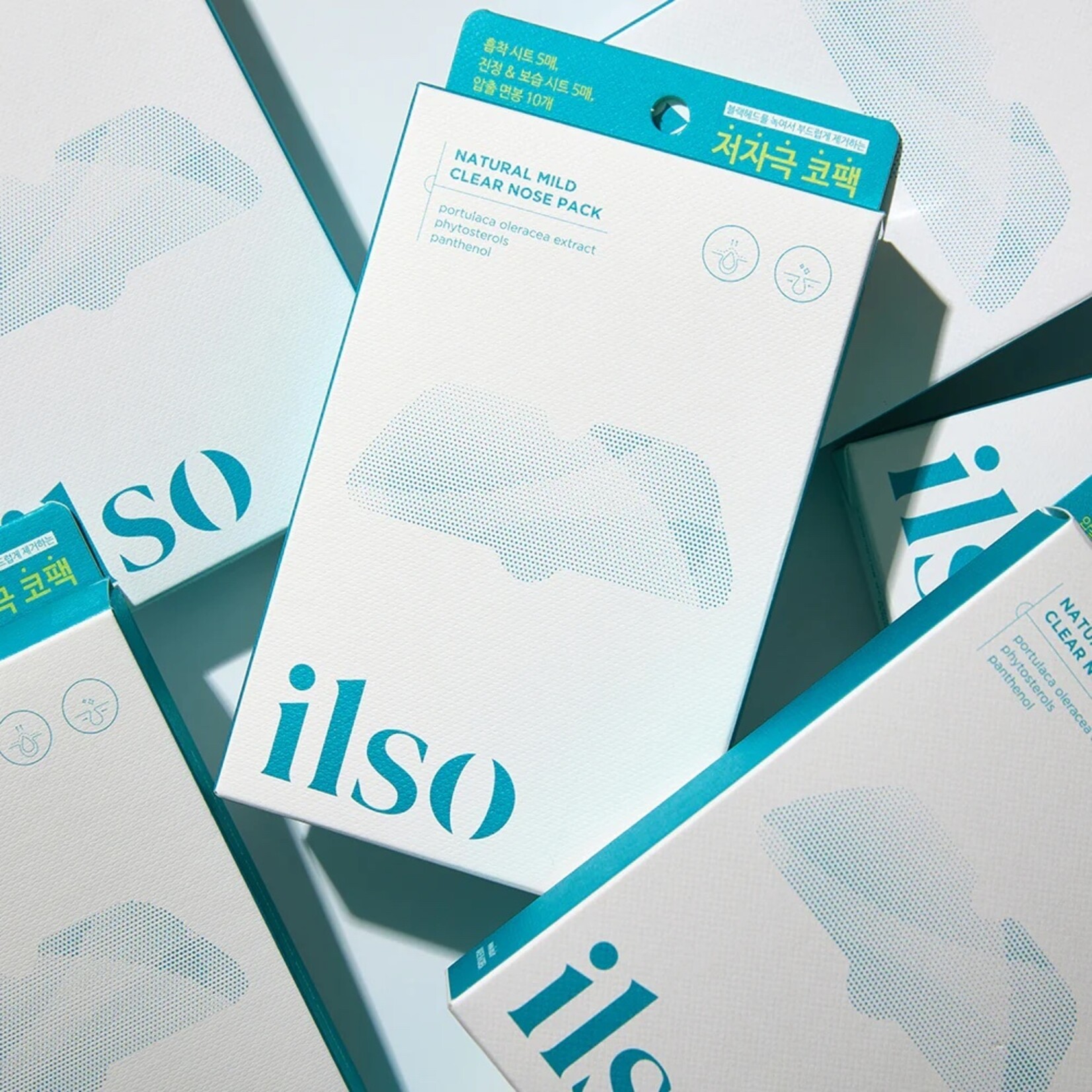 ILSO Natural Mild Clear Nose Pack 5p