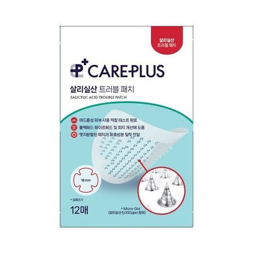 CarePlus Salicylic Acid Trouble Patch 12pcs CarePlus Salicylic Acid Trouble Patch 12pcs