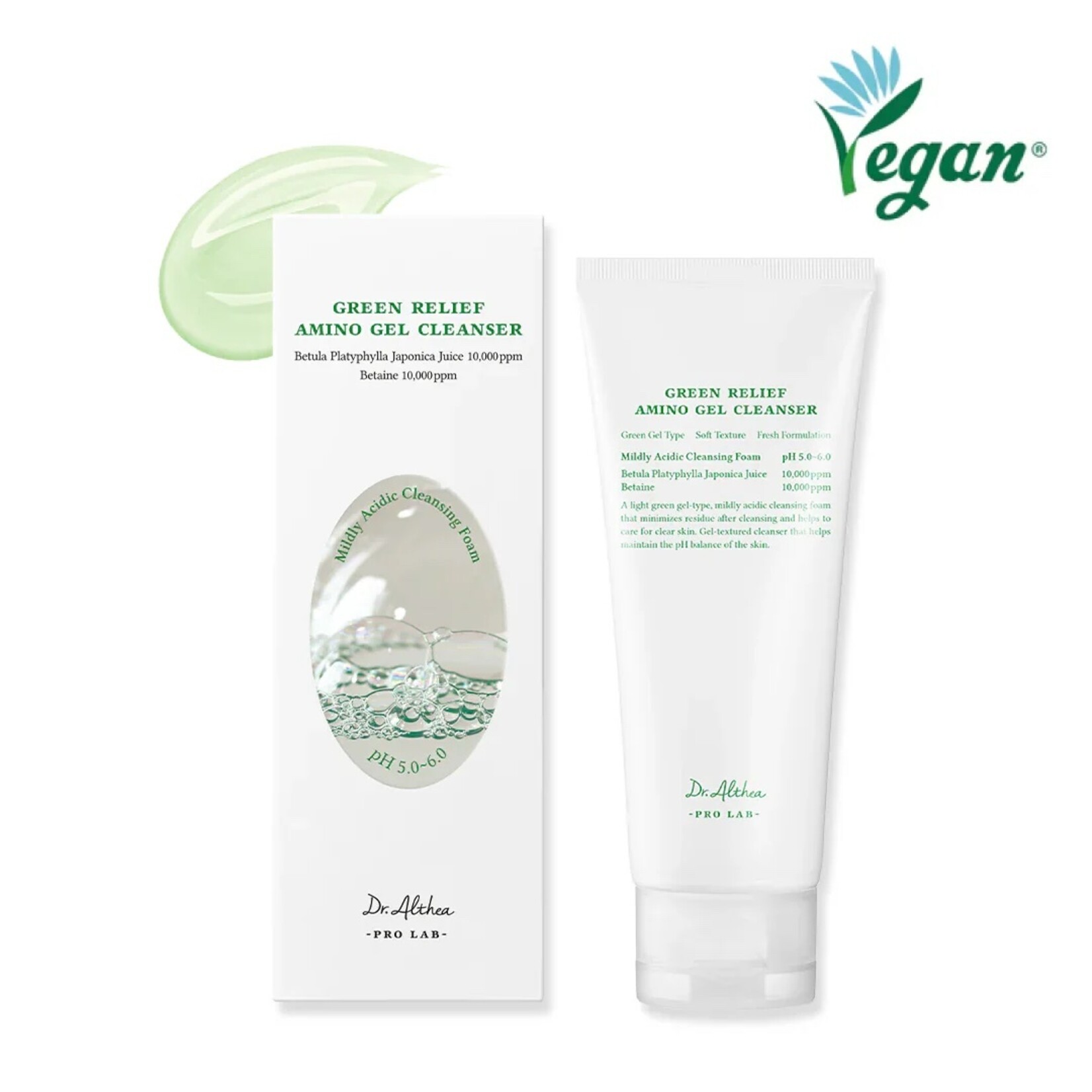 Dr. Althea Green Relief Amino Gel Cleanser 100mL
