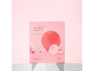 Round Lab Camellia Deep Collagen Firming Gel Mask 34mL*4p