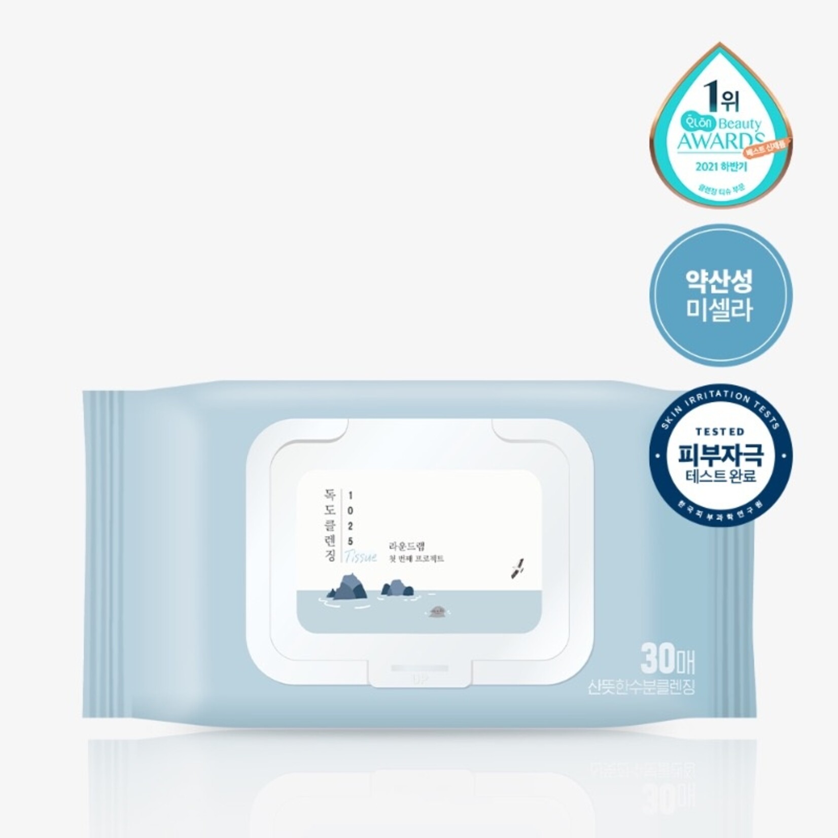 Round Lab 1025 Dokdo Cleansing Tissue 30p