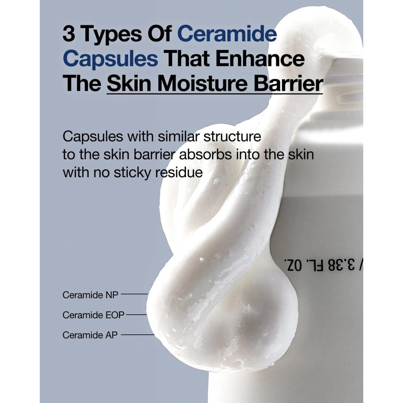ANUA 3 Ceramide Panthenol Moisture Barrier Cream 100mL