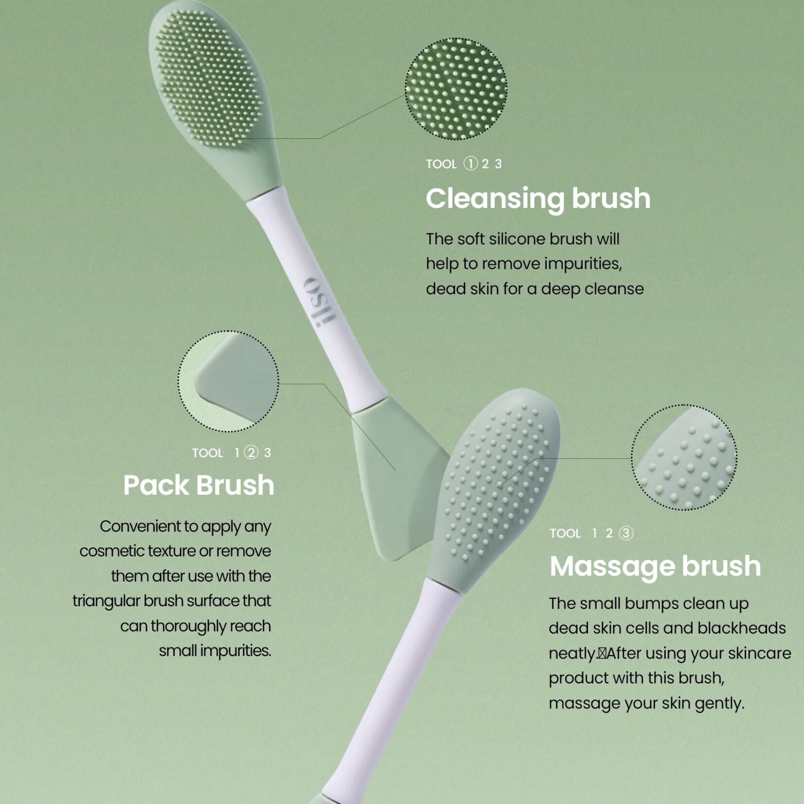 ILSO Dual Clean Brush