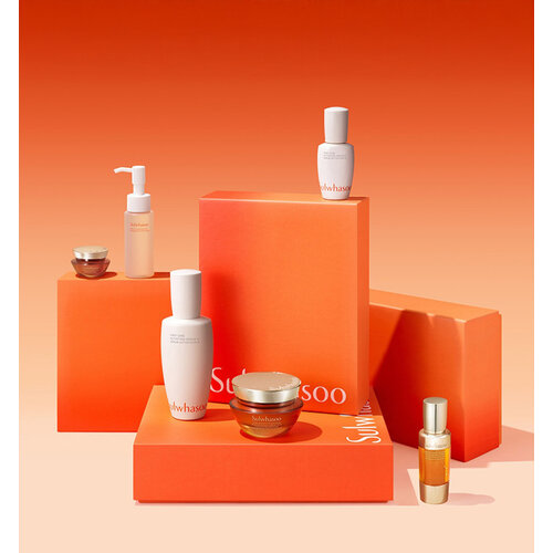 Sulwhasoo First Care Activating Serum VI 90mL & Concentrated Ginseng Renewing Cream Rich 50mL Set